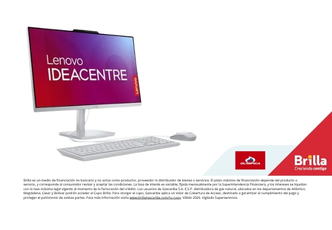 PC ESCRITORIO LENOVO A100 N100 512G 8G