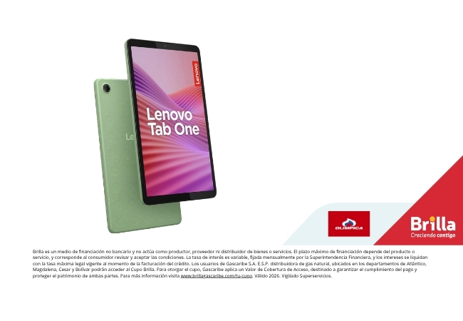 TABLET LENOVO TAB ONE 4G+128G+ ACCE